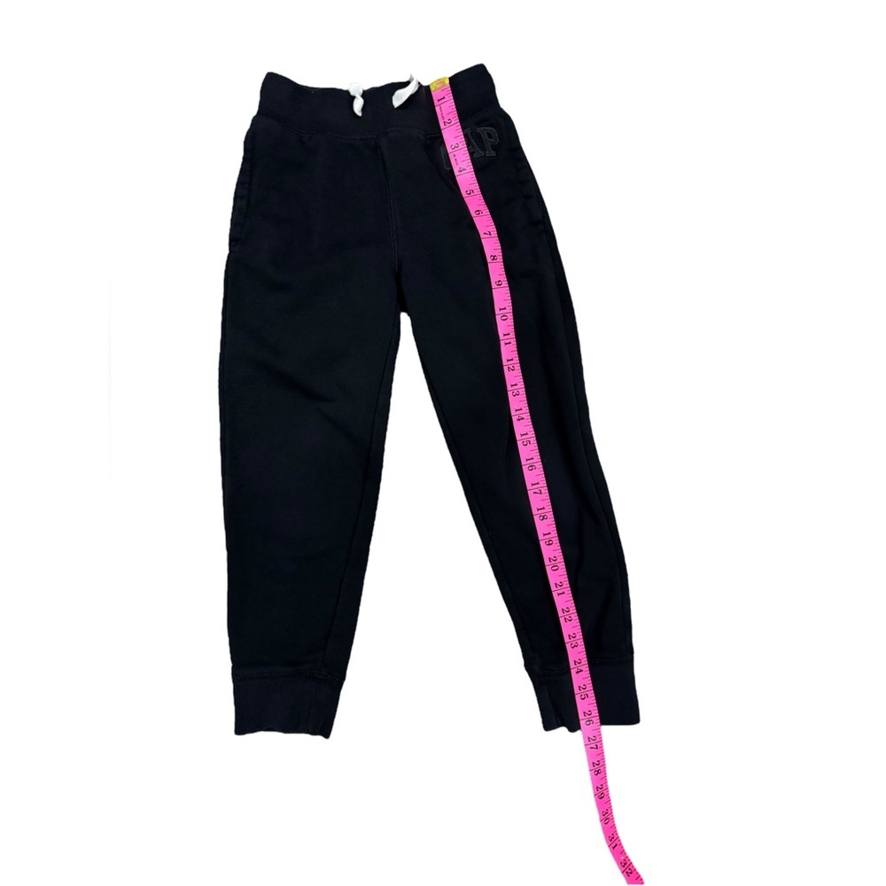 (B) Gap Black Joggers (Boys) - Picture 4 of 6